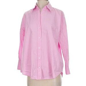 Zara Women’s Casual Pink Button-Down Shirt